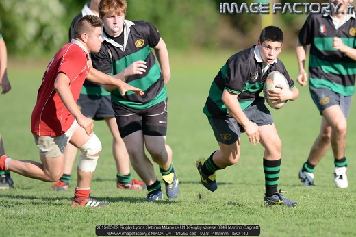 2015-05-09 Rugby Lyons Settimo Milanese U16-Rugby Varese 0849 Martino Cagnetti